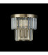 Cosette Wall Lamp 2 Light E14 Antique Brass/Clear Crystal-13