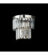 Cosette Wall Lamp 2 Light E14 Polished Nickel/Clear Crystal-10