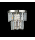 Cosette Wall Lamp 2 Light E14 Polished Nickel/Clear Crystal-12
