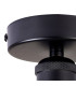 Dreifa 10cm Ceiling Light 1 x E27 Matt Black-4