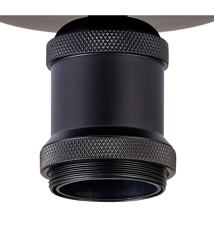Dreifa 10cm Ceiling Light 1 x E27 Matt Black-5