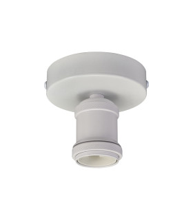 Dreifa 10cm Ceiling Light 1 x E27 Matt White-1