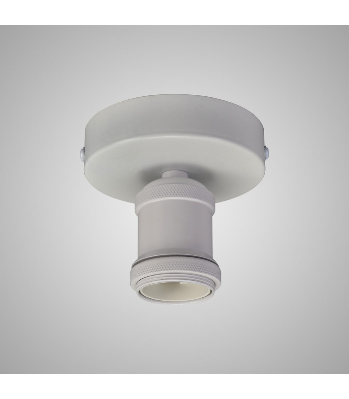 Dreifa 10cm Ceiling Light 1 x E27 Matt White-2