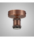 Dreifa 10cm Ceiling Light 1 x E27 Antique Copper-2