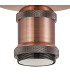 Dreifa 10cm Ceiling Light 1 x E27 Antique Copper-5