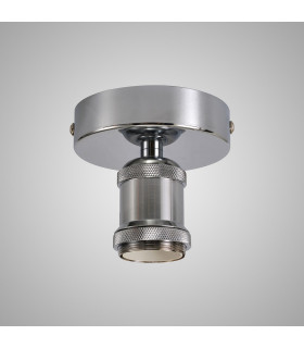 Dreifa 10cm Ceiling Light 1 x E27 Polished Chrome-2