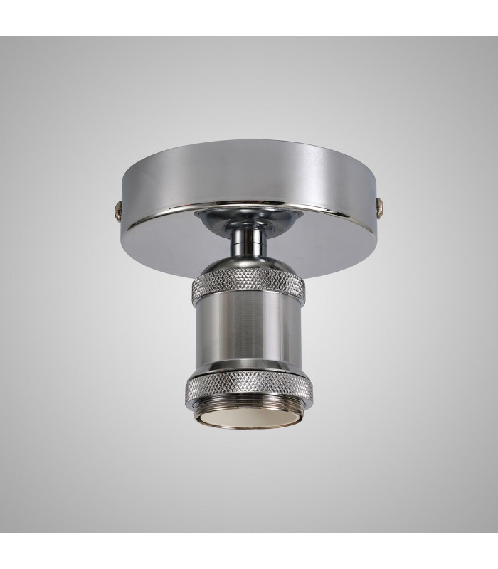 Dreifa 10cm Ceiling Light 1 x E27 Polished Chrome-2