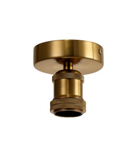 Dreifa 10cm Ceiling Light 1 x E27 Gilt Bronze-1