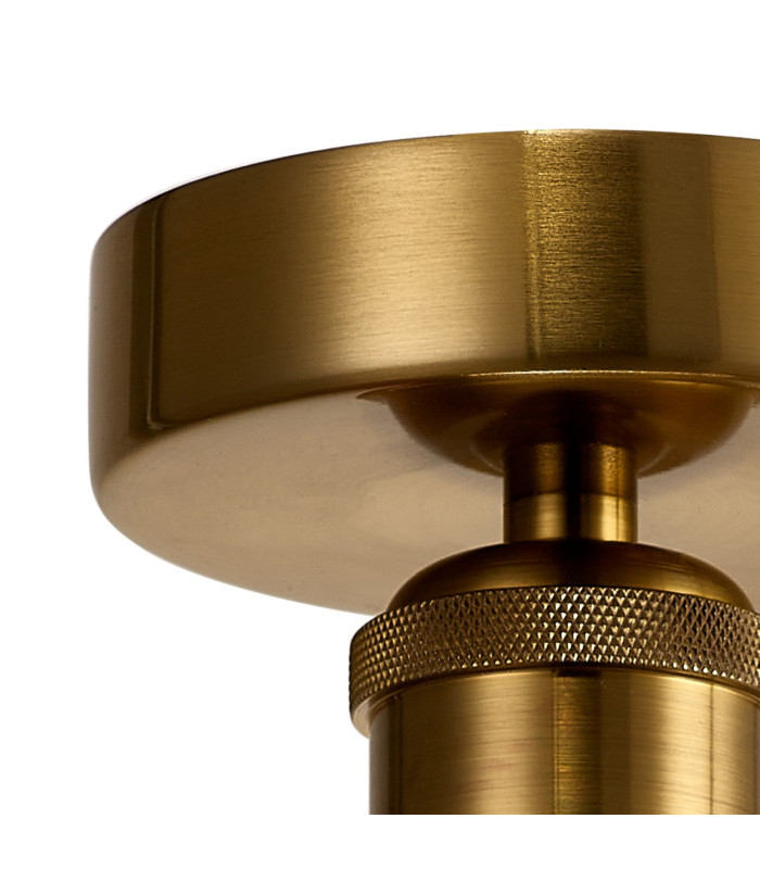 Dreifa 10cm Ceiling Light 1 x E27 Gilt Bronze-4