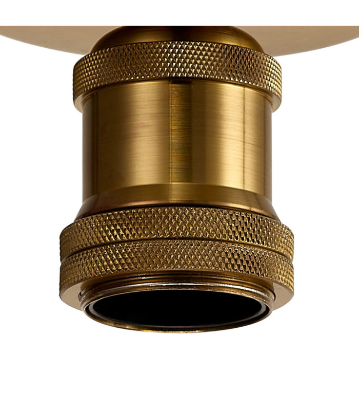 Dreifa 10cm Ceiling Light 1 x E27 Gilt Bronze-5