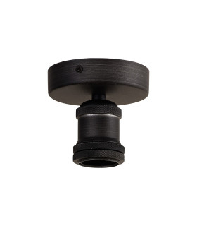 Dreifa 10cm Ceiling Light 1 x E27 Pewter-1