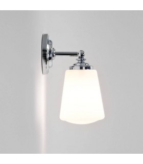 Chrome & Opal Bathroom Wall Downlight Astro Lighting 0507