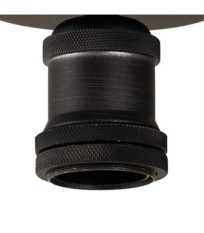Dreifa 10cm Ceiling Light 1 x E27 Pewter-5