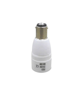 Deco Elements B15 Lampholder to E14 Lamp Socket Converter Maximum Wattage 60W-1