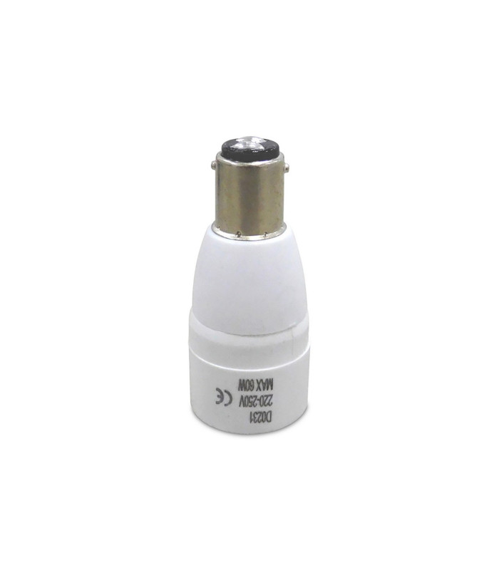 Deco Elements B15 Lampholder to E14 Lamp Socket Converter Maximum Wattage 60W-1
