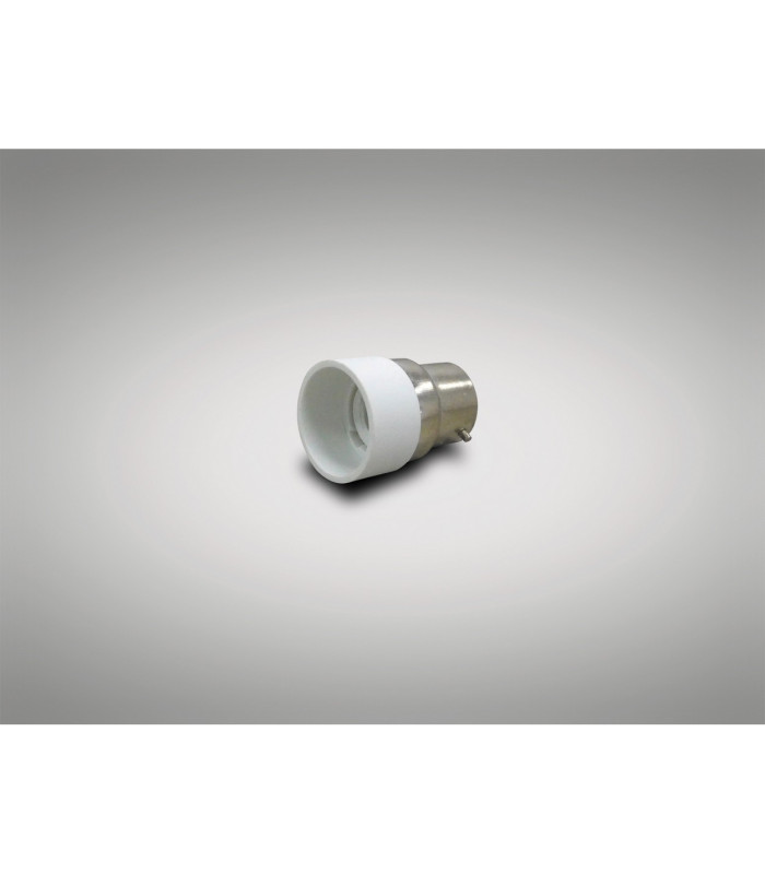 Deco Elements B22 Lampholder to E14 Lamp Socket Converter Maximum Wattage 60W-7