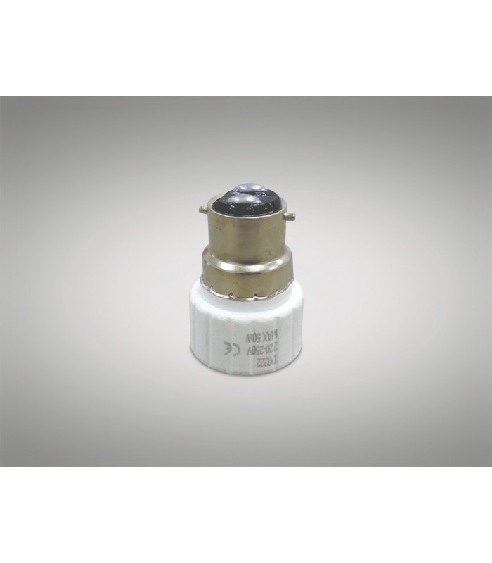 Deco Elements B22 Lampholder to GU10 Lamp Socket Converter Maximum Wattage 50W-2