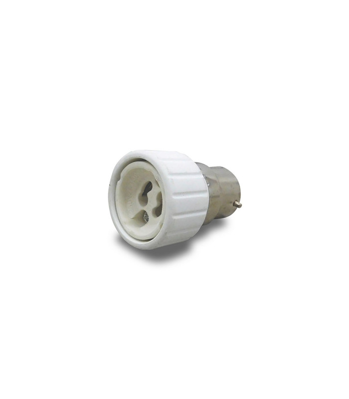Deco Elements B22 Lampholder to GU10 Lamp Socket Converter Maximum Wattage 50W-4