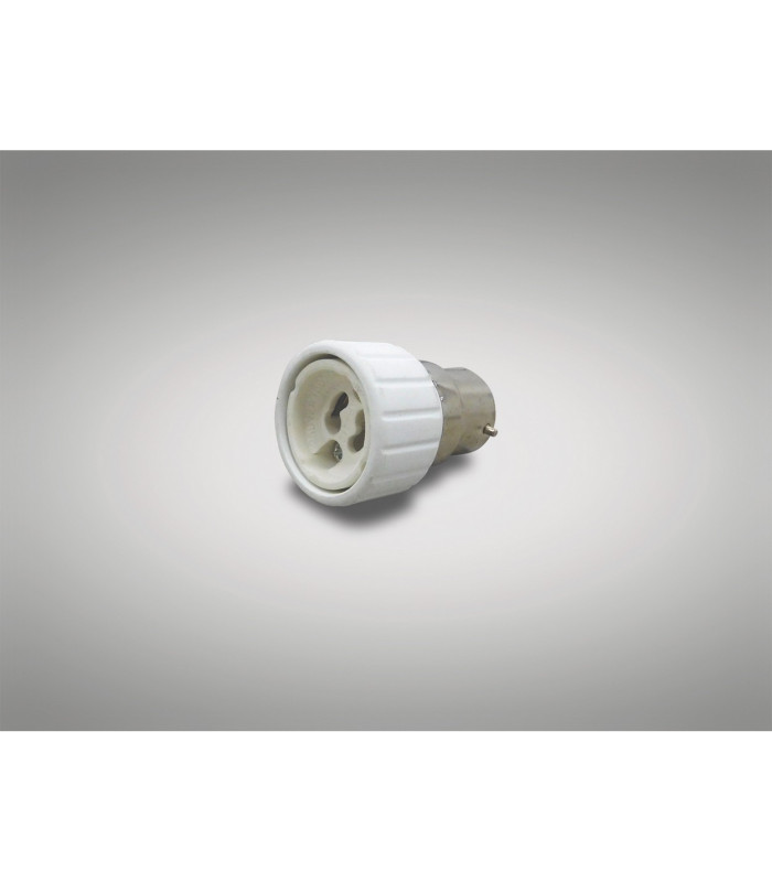 Deco Elements B22 Lampholder to GU10 Lamp Socket Converter Maximum Wattage 50W-7