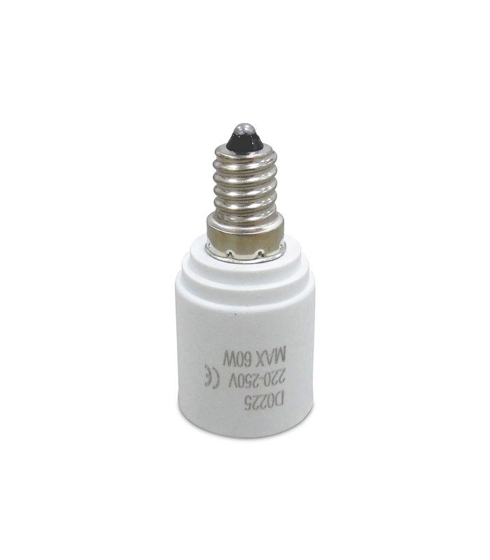 Deco Elements E14 Lampholder to E27 Lamp Socket Converter Maximum Wattage 60W-1