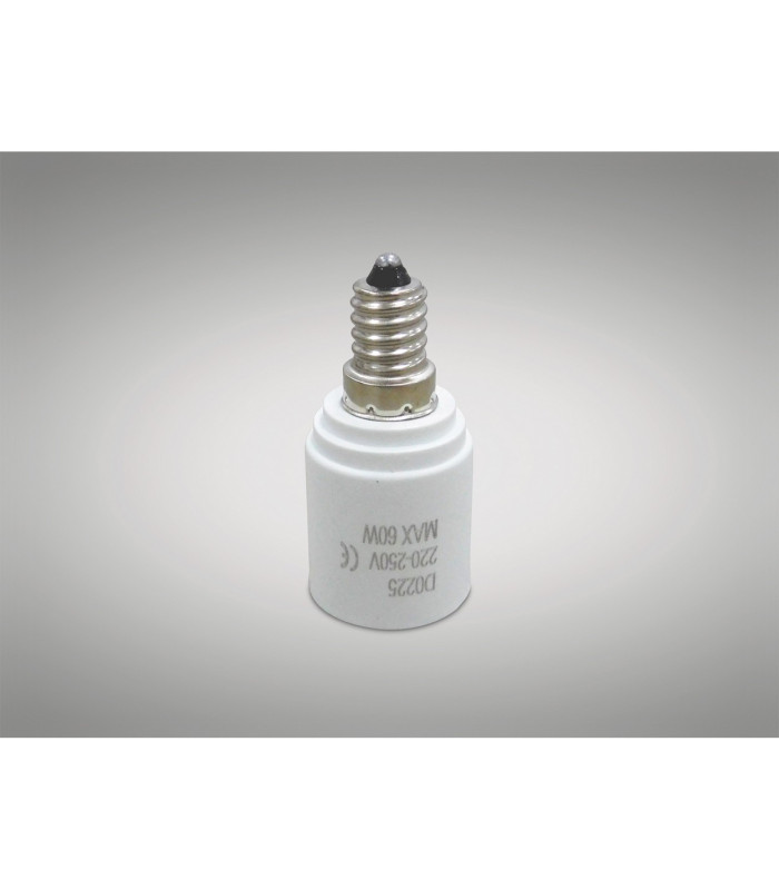 Deco Elements E14 Lampholder to E27 Lamp Socket Converter Maximum Wattage 60W-2