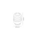 Deco Elements E27 Lampholder to G9 Lamp Socket Converter Maximum Wattage 40W-3
