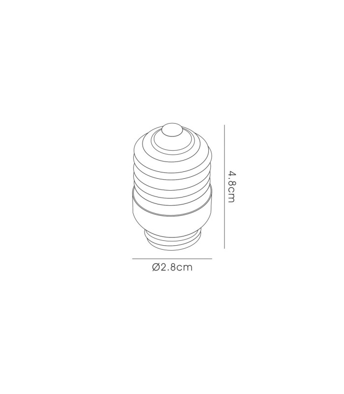 Deco Elements E27 Lampholder to G9 Lamp Socket Converter Maximum Wattage 40W-3