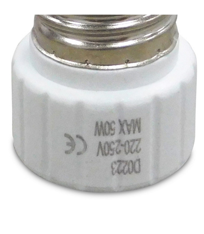 Deco Elements E27 Lampholder to GU10 Lamp Socket Converter Maximum Wattage 50W-6