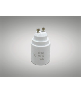 Deco Elements GU10 Lampholder to E27 Lamp Socket Converter Maximum Wattage 50W-2