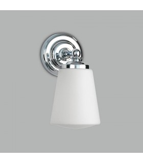 Chrome & Opal Bathroom Wall Downlight Astro Lighting 0507