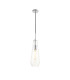Markus 16cm Single Slim Cone Pendant Polished Chrome/Clear Glass-5