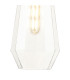 Markus 16cm Single Slim Cone Pendant Polished Chrome/Clear Glass-7