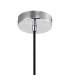 Markus 16cm Single Slim Cone Pendant Polished Chrome/Cognac Glass-8