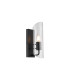 Navi Wall Lamp 1 x E14 IP44 Black/Clear Glass 2yrs Warranty-1
