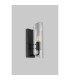 Navi Wall Lamp 1 x E14 IP44 Black/Clear Glass 2yrs Warranty-7