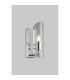 Navi Wall Lamp 1 x E14 IP44 Polished Chrome/Clear Glass 2yrs Warranty-2