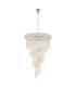 Alexandra 60cm Pendant Spiral 14 Light E14 Polished Chrome/Crystal-1