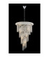 Alexandra 60cm Pendant Spiral 14 Light E14 Polished Chrome/Crystal-2