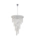 Alexandra 60cm Pendant Spiral 14 Light E14 Polished Chrome/Crystal-4