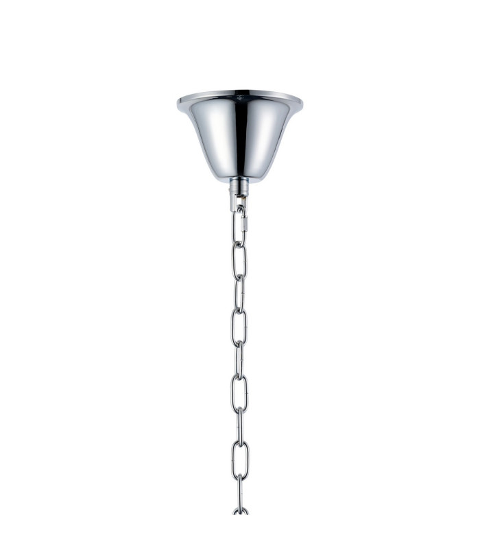Alexandra 60cm Pendant Spiral 14 Light E14 Polished Chrome/Crystal-5