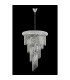 Alexandra 60cm Pendant Spiral 14 Light E14 Polished Chrome/Crystal-8