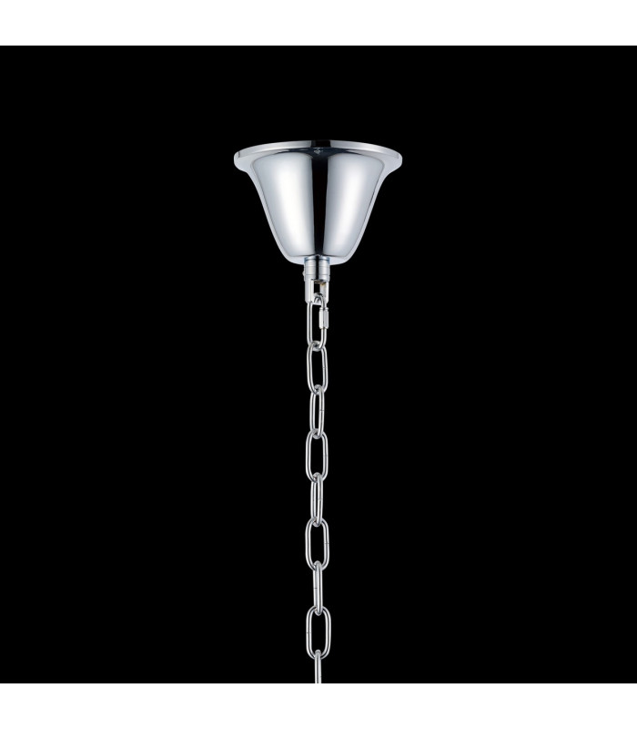 Alexandra 60cm Pendant Spiral 14 Light E14 Polished Chrome/Crystal-9