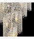 Alexandra 60cm Pendant Spiral 14 Light E14 Polished Chrome/Crystal-11