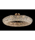 Coniston 95cm Semi Flush Ring Ceiling 15 Light E14 Antique Brass/Crystal Item Weight: 24kg-2
