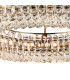 Coniston 95cm Semi Flush Ring Ceiling 15 Light E14 Antique Brass/Crystal Item Weight: 24kg-6