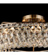 Coniston 95cm Semi Flush Ring Ceiling 15 Light E14 Antique Brass/Crystal Item Weight: 24kg-9