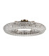 Coniston 1.1m Semi Flush Ring Ceiling 18 Light E14 Antique Brass/Crystal Item Weight: 31kg-4