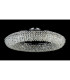 Coniston 1.1m Semi Flush Ring Ceiling 18 Light E14 Polished Chrome/Crystal Item Weight: 31kg-8