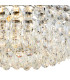 Coniston 48cm Semi Flush Ring Ceiling 4 Light E14 Polished Chrome/Crystal-6