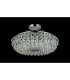 Coniston 48cm Semi Flush Ring Ceiling 4 Light E14 Polished Chrome/Crystal-8